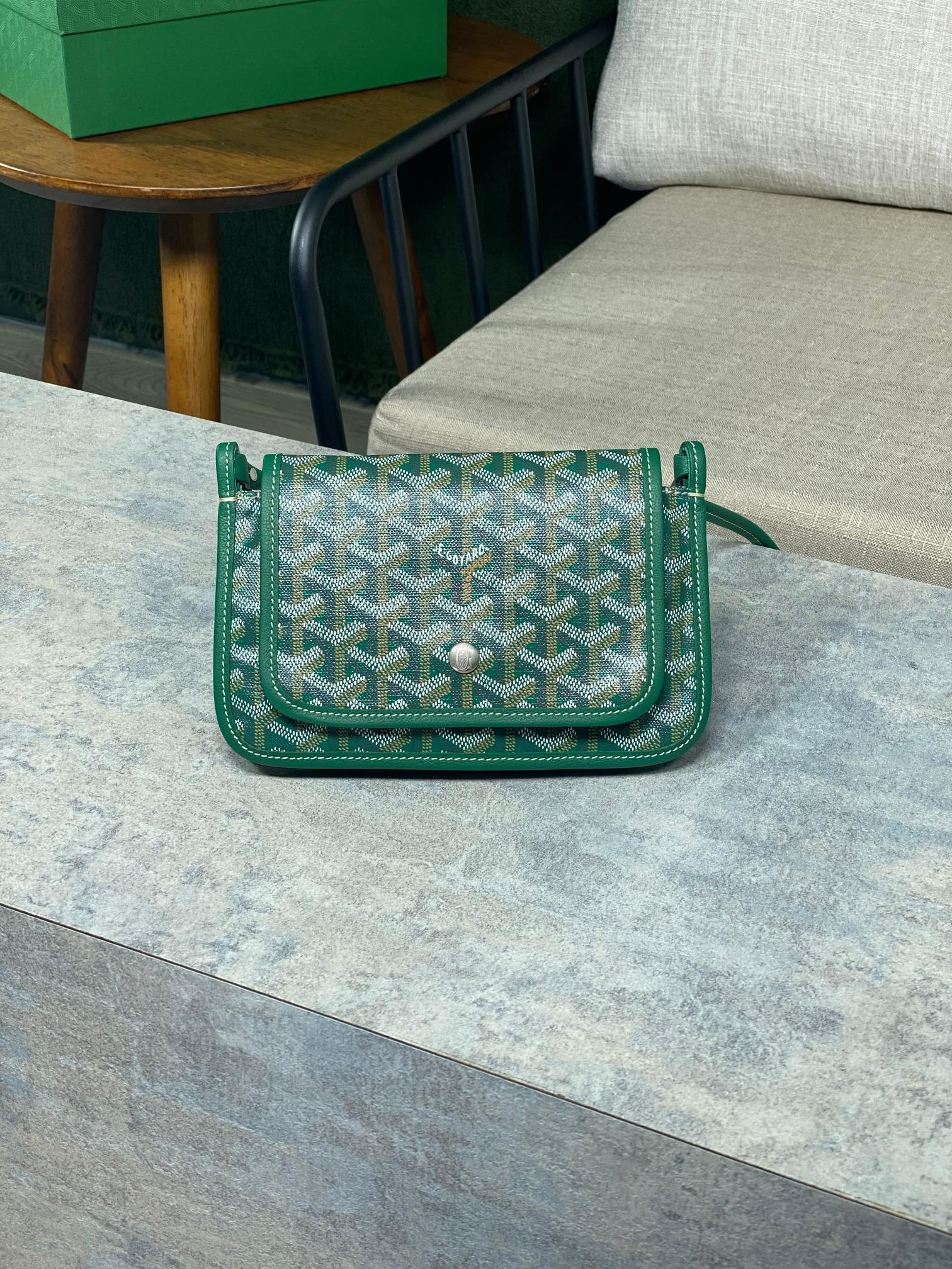 Go*ard plumet pocket wallet 21x14x2.5cm