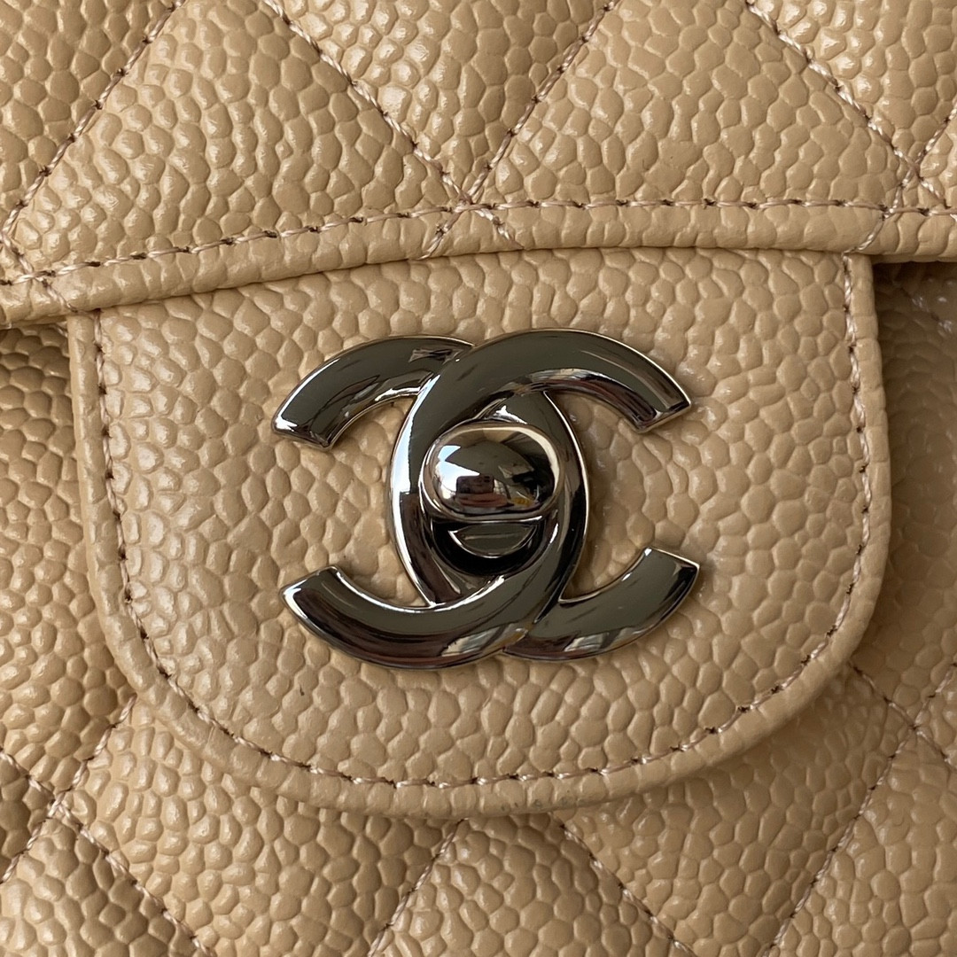 Ch*el classic flap bag 15.5×25.5×6.5cm