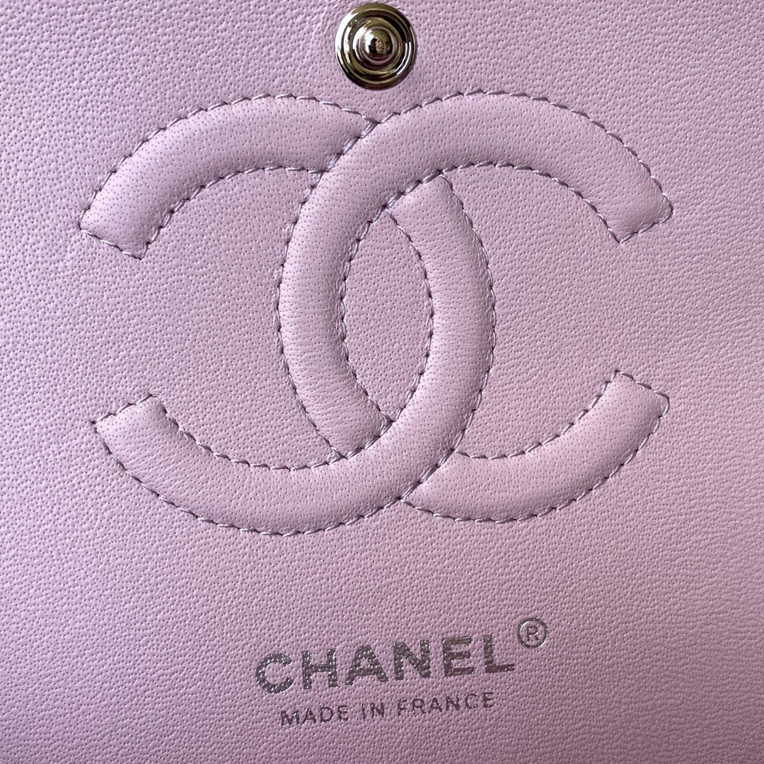 Ch*el classic flap bag 15.5×25.5×6.5cm