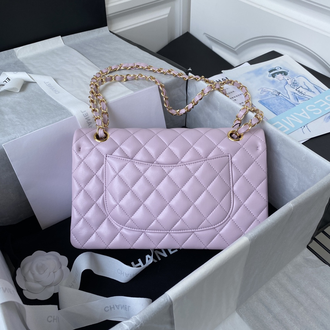 Ch*el classic flap bag 15.5×25.5×6.5cm