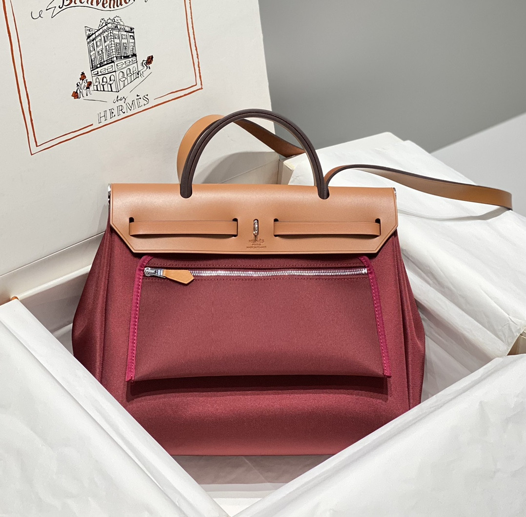 H**mes herbag 25x31x10cm