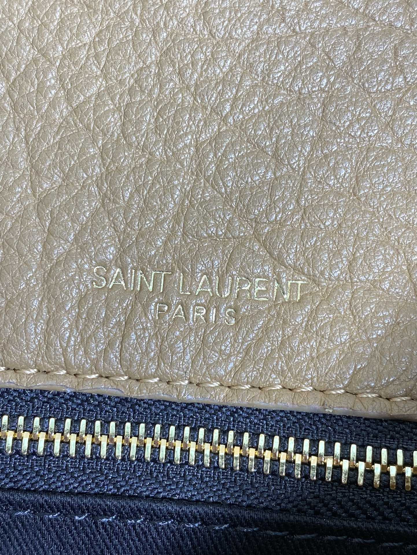 Y*L cassandre large envelope pouch in lambskin 29.5x18x4.5cm