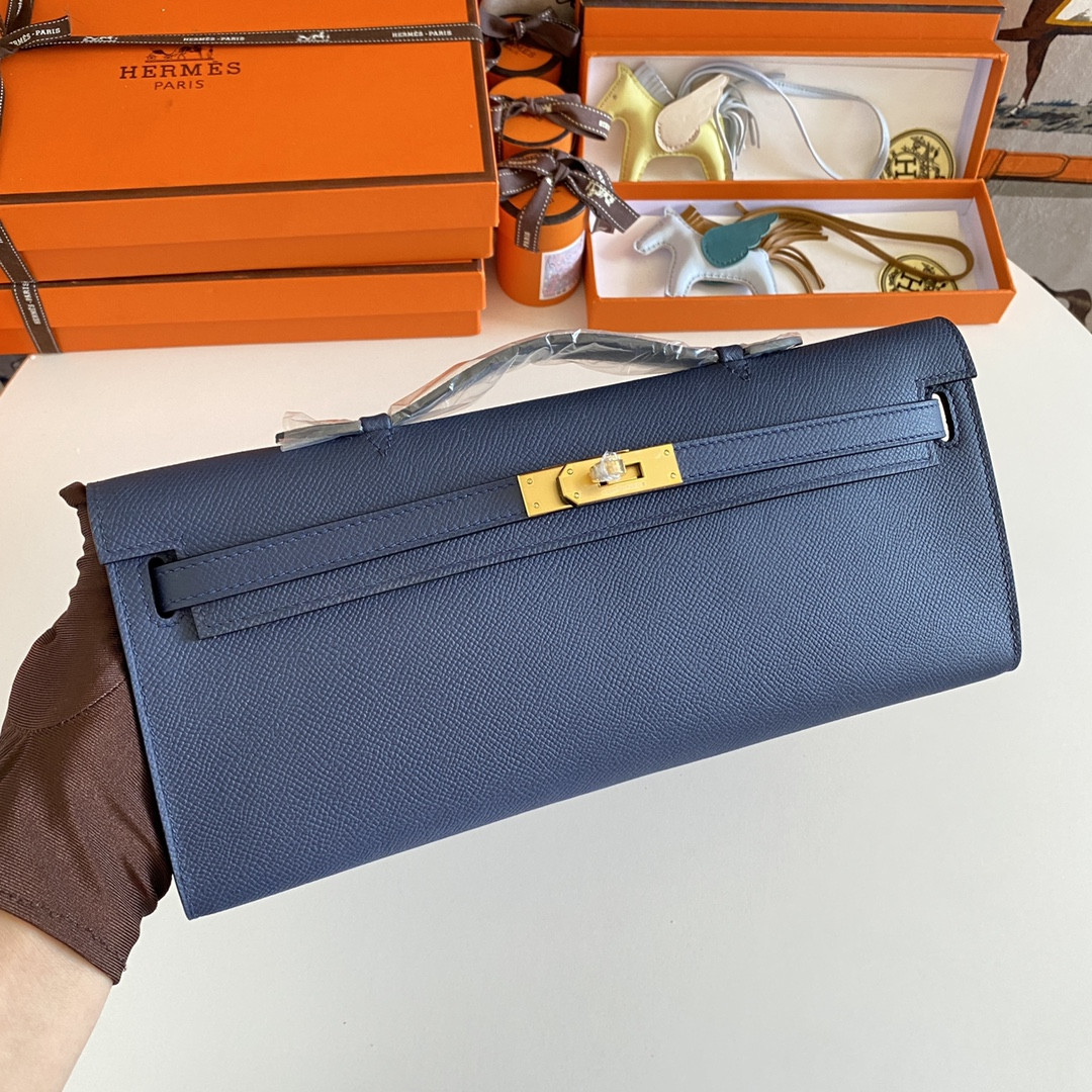 H**mes kelly cut 31cm epsom leather