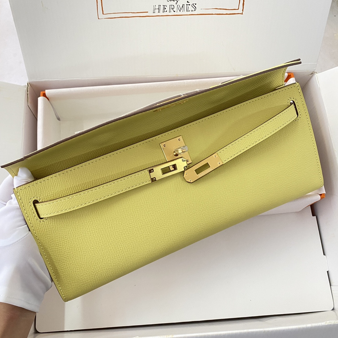 H**mes kelly cut 31cm epsom leather