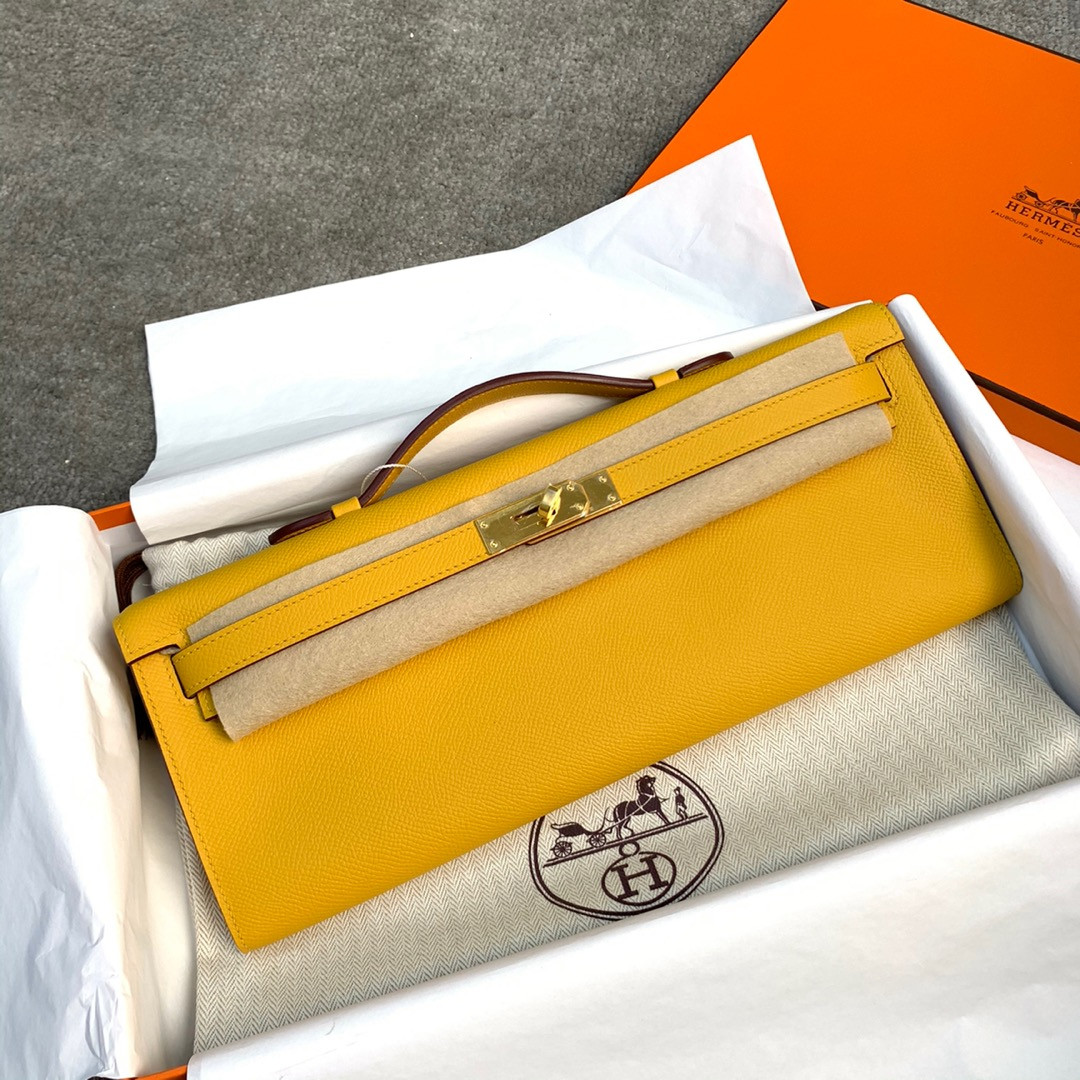 H**mes kelly cut 31cm epsom leather