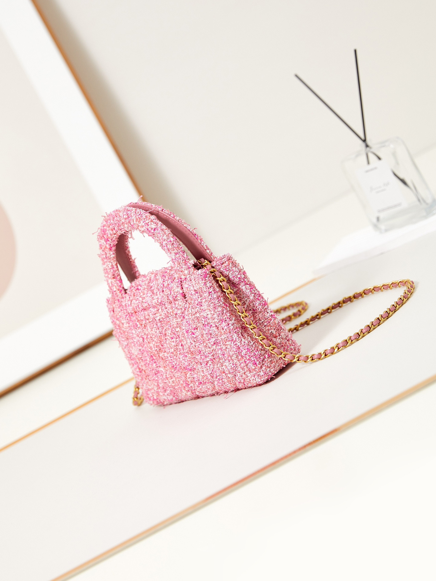 Ch*el 23k kelly 19x13x7cm