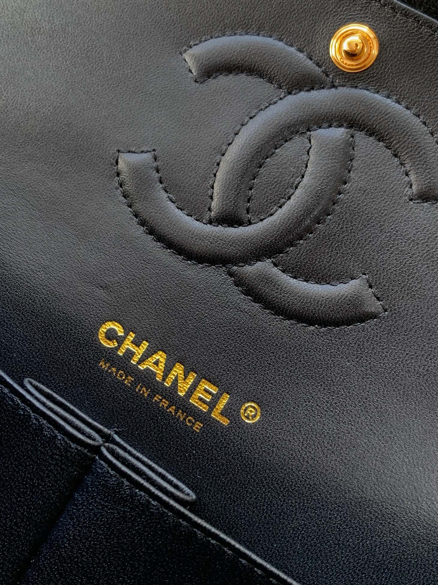 Ch*el classic 11.12 handbag 25 15.5×25.5×6.5cm