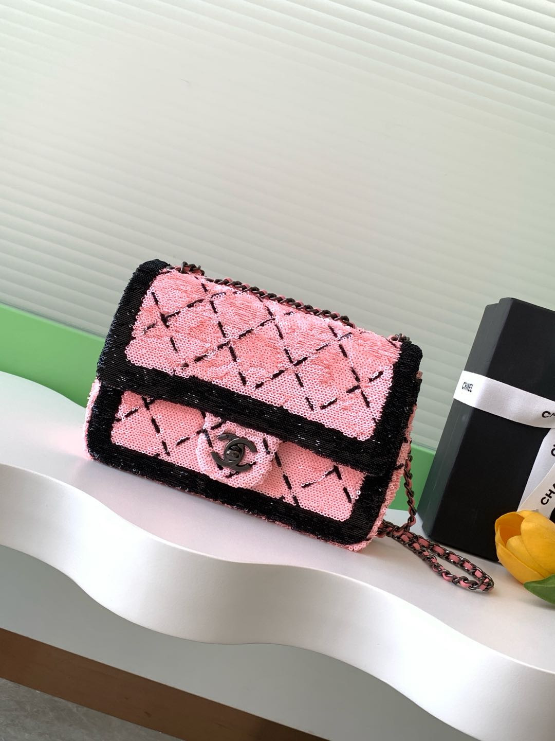 Ch*el flap bag 20cm