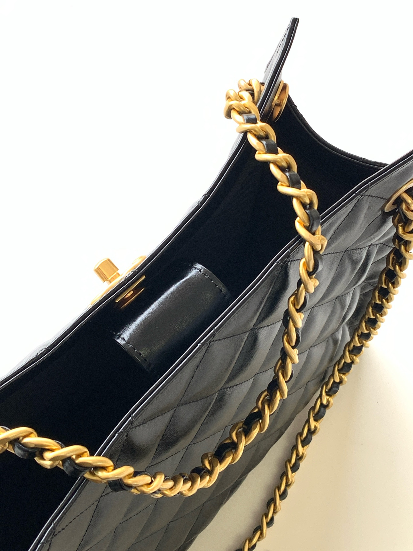Ch*el shopping bag hobo 26x31x13cm