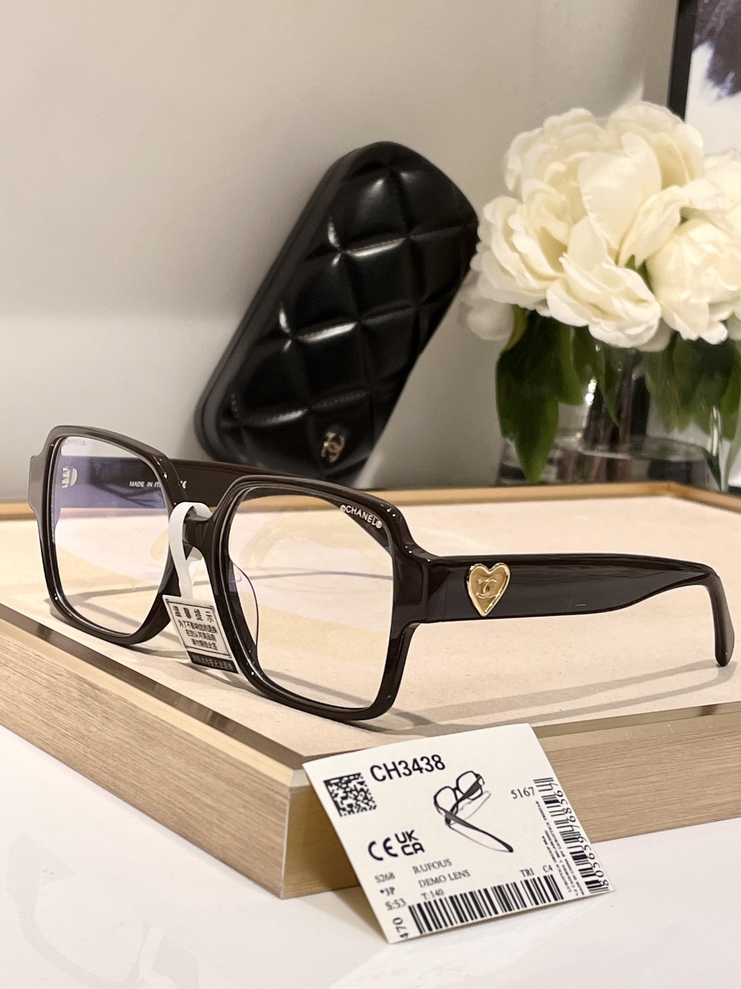 Ch*el glasses ch3438 56-17-145