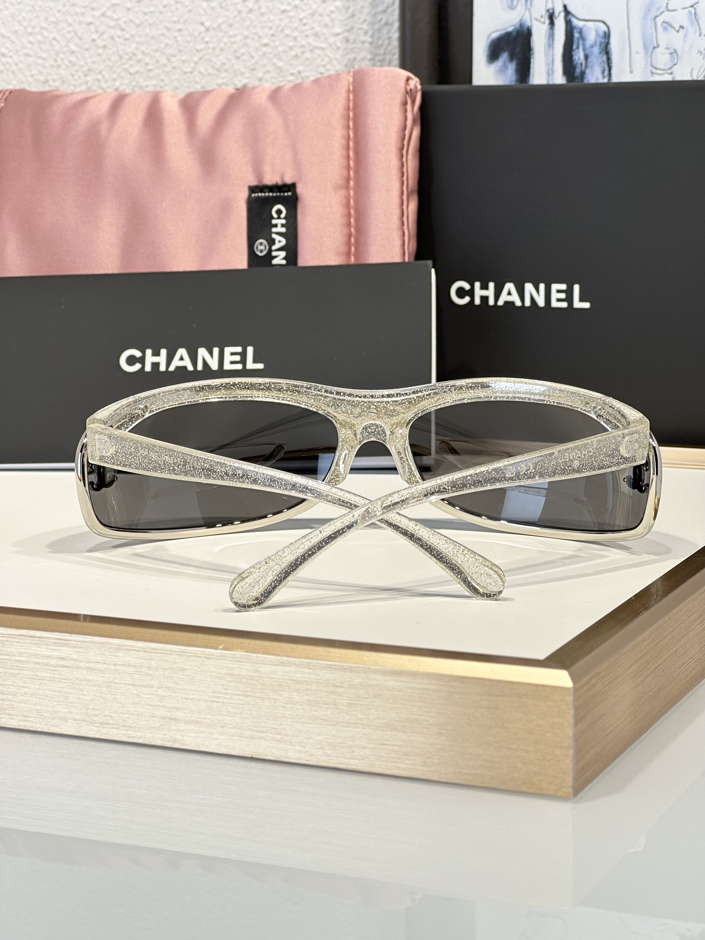 Ch*el glasses coco neige 71557