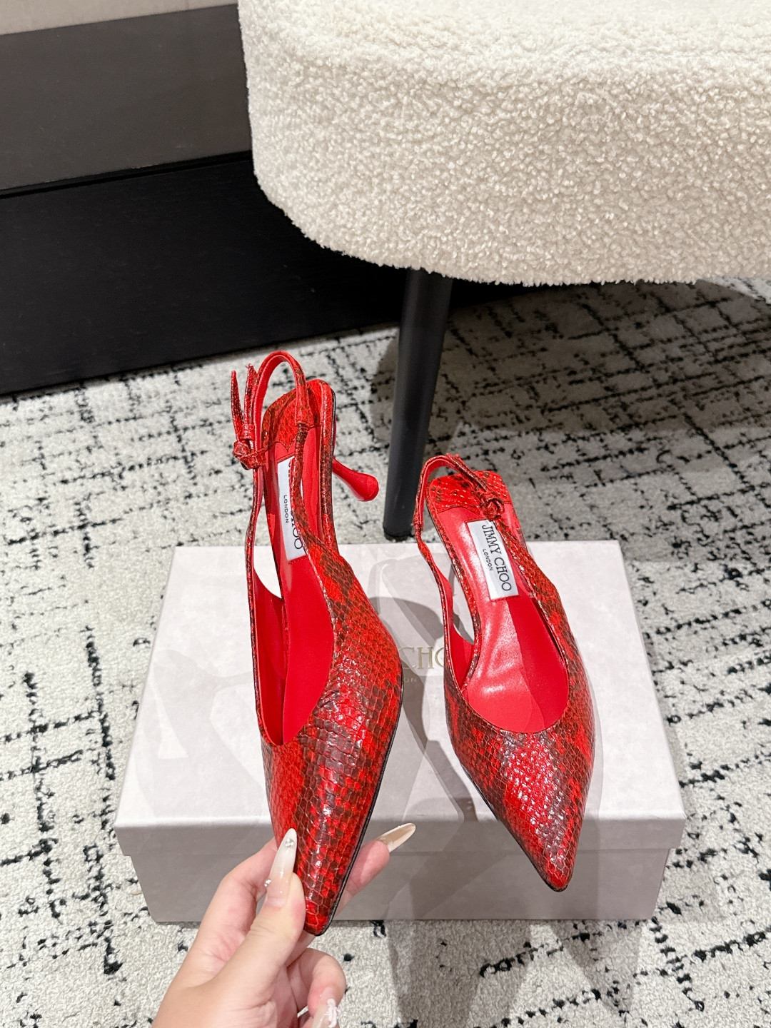 ua Ji*y Ch* camie slingbacks 5cm