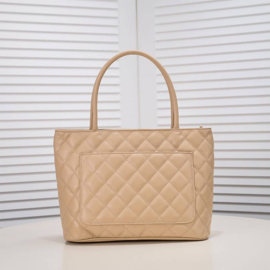 Ch*el medallion tote bag