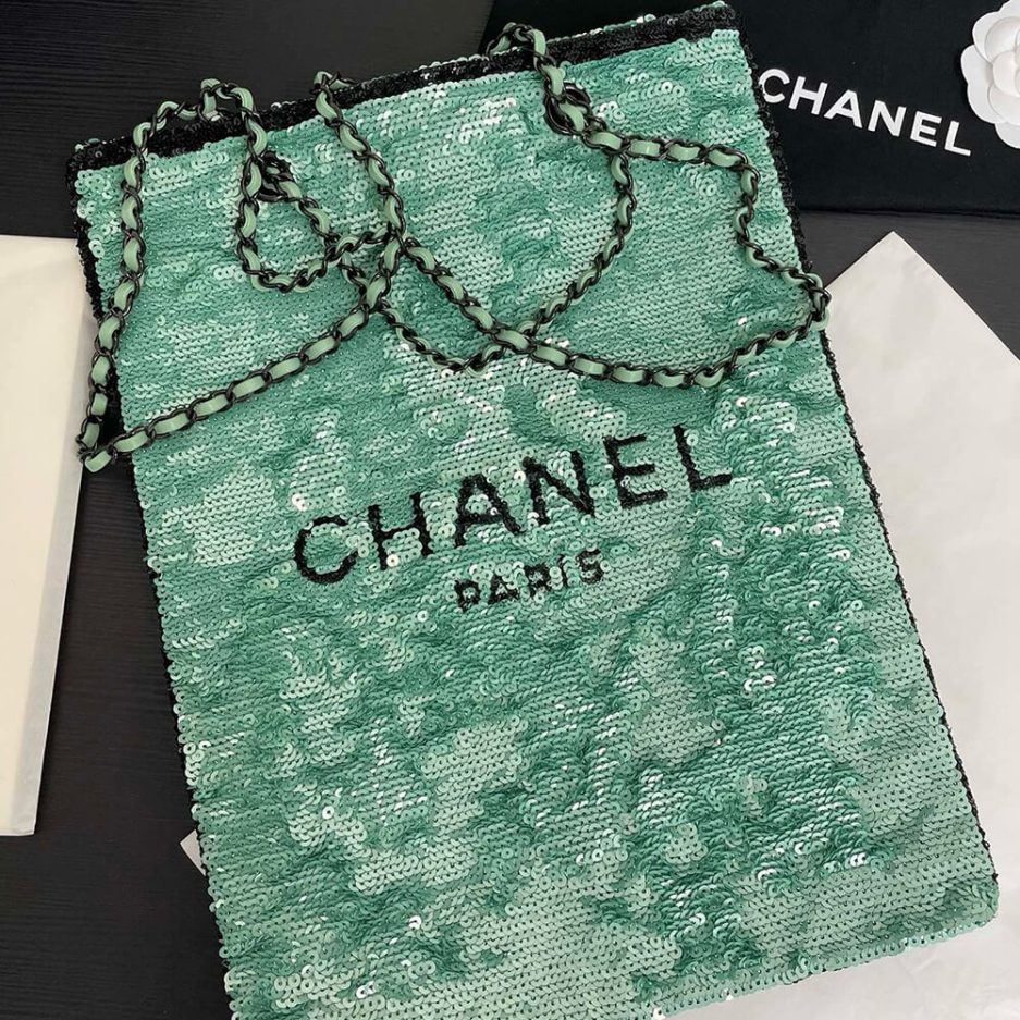 Ch*el shopping bag