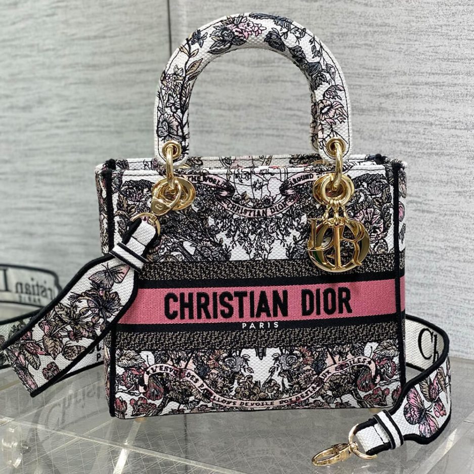 D*or medium lady d-lite bag